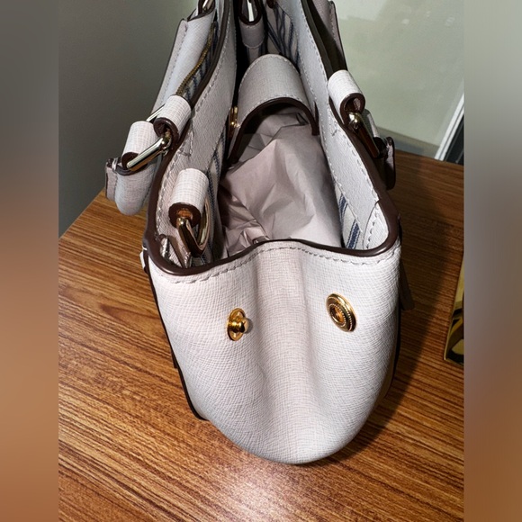 Dooney & Bourke Saffiano Small Zip Satchel Bag - Picture 10 of 17